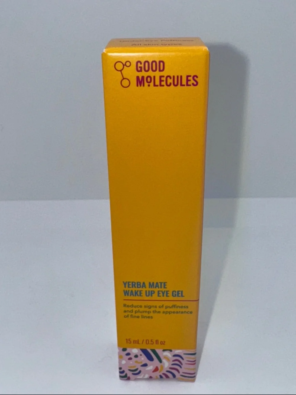 Good Molecules Wake Up Eye Gel 15ml .5oz New & Sealed